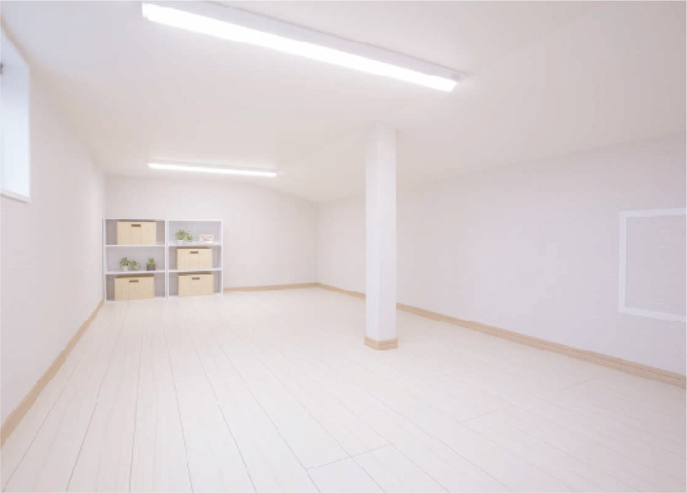 屋根裏収納